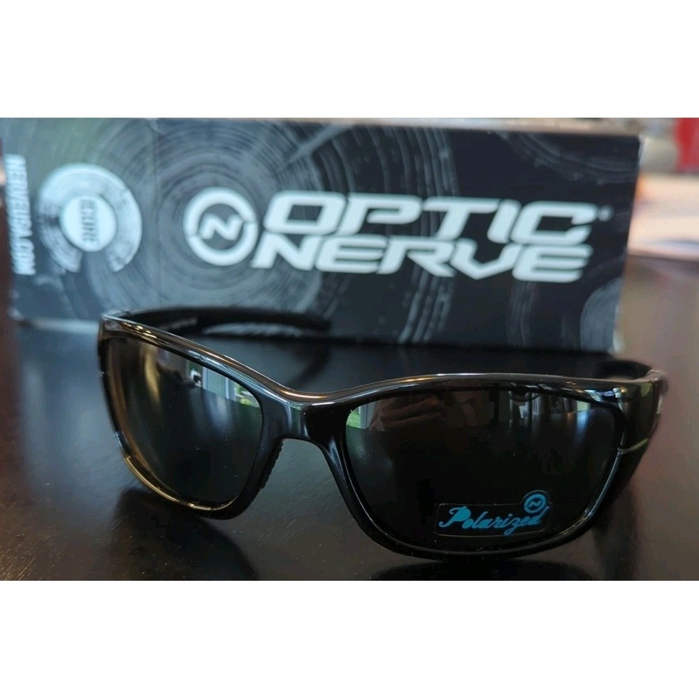 OPTIC NERVE Polarized‎ Sunglasses Krones Black